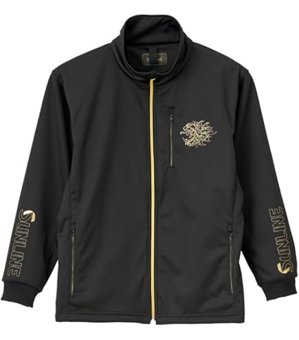 Amazon.co.jp: サンライン(SUNLINE) 獅子ジップシャツ(長袖) SUW